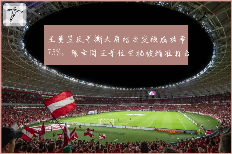 王曼昱反手撕大角结合变线成功率75%，陈幸同正手位空档被精准打击
